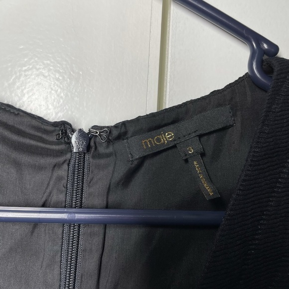 Maje Radiale Chevron Dress size 3 - Picture 10 of 10